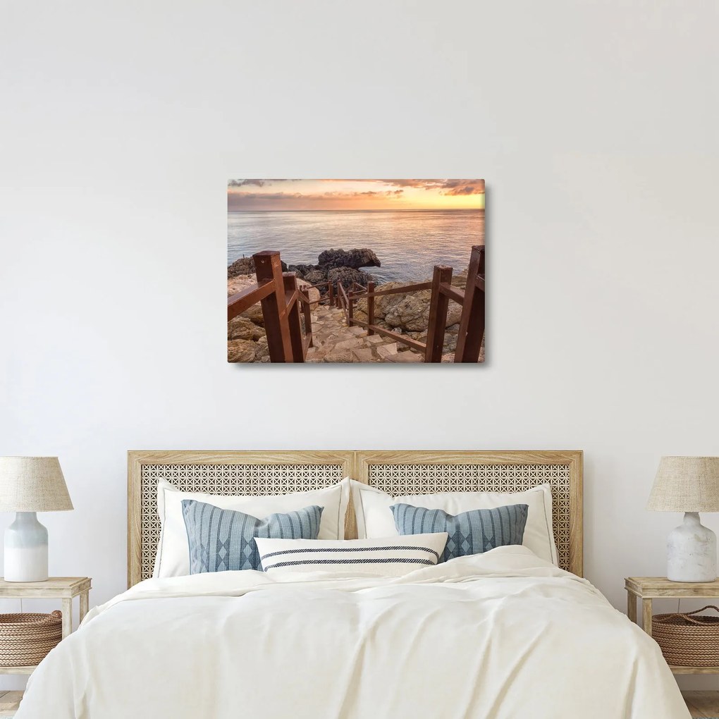 Kép - Ereszkedés a tengerhez (70x50 cm)