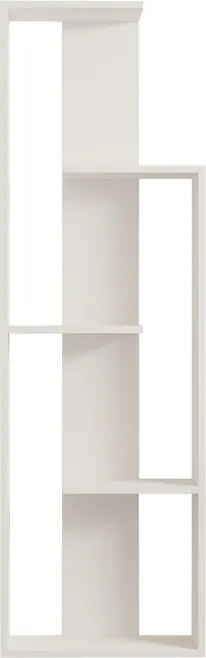 Wand könyvespolc, fehér, 50 cm