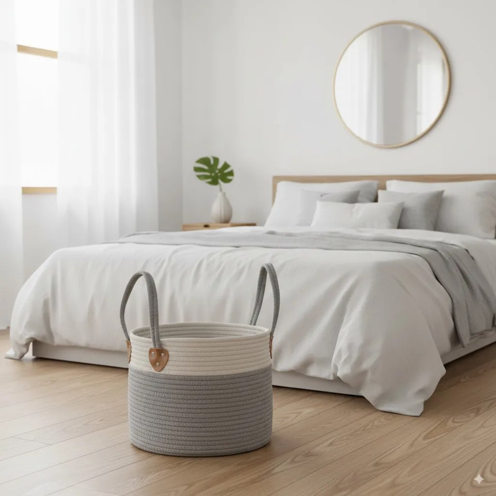 Játéktároló kosár 30 x 24 cm - s méret