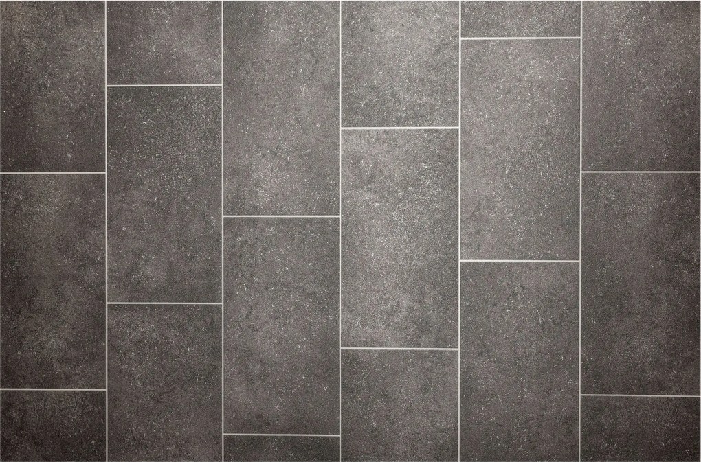 Pvc Szőnyeg Rugalmas, Mint A Csempe 2m széles Grafit Szürke Bingo Tekercs