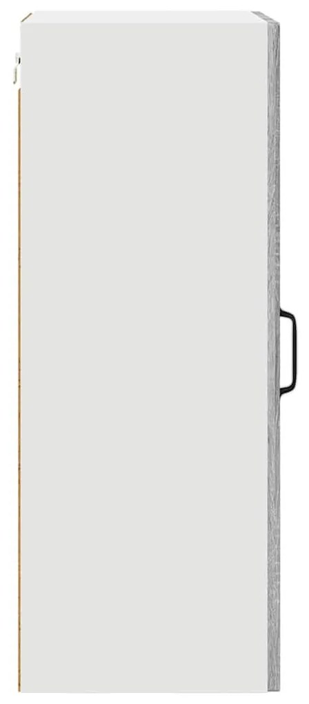 Fali konyhaszekrény Szürke Sonoma 40 x 31 x 80 cm Faanyag