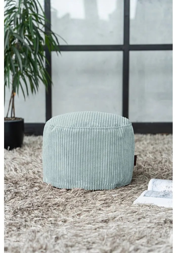 Lila kordbársony babzsákfotel Mini – SLOWDOWN