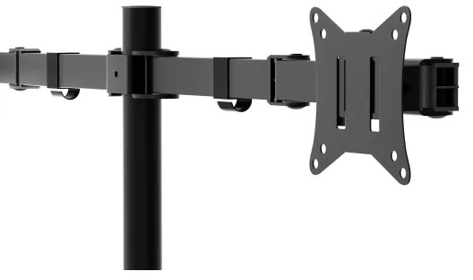 Állítható monitortartó LEVANO fekete