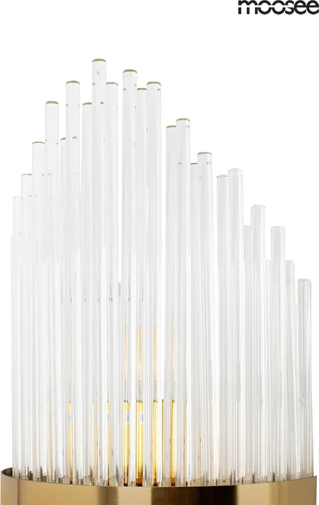 KING HOME MSE010100349 FLORENS L Kristály Fali Lámpa Arany E14 IP20