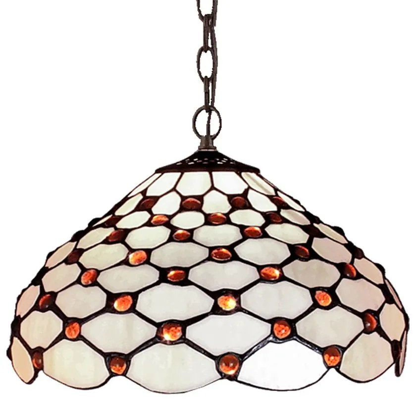 Prezent TIFFANY VII. 58 Függőlámpa 2x60W/E27 IP20