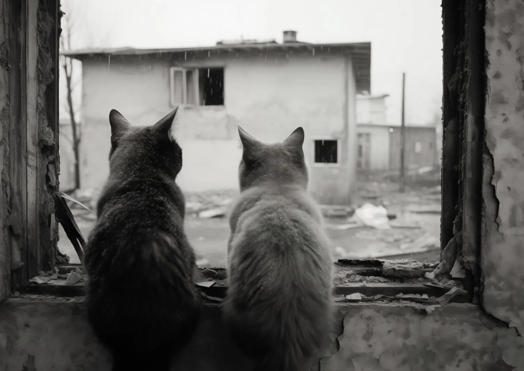 Poszter 84x59,5cm Gondolatok az elhagyatott küszöbről