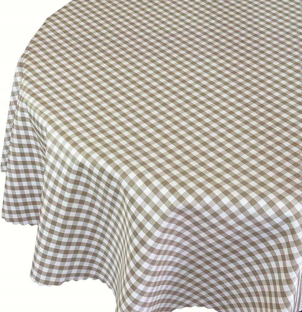 Abrosz Foltálló Asztal Greta Rács Bézs Kerék Átmérő 100 cm