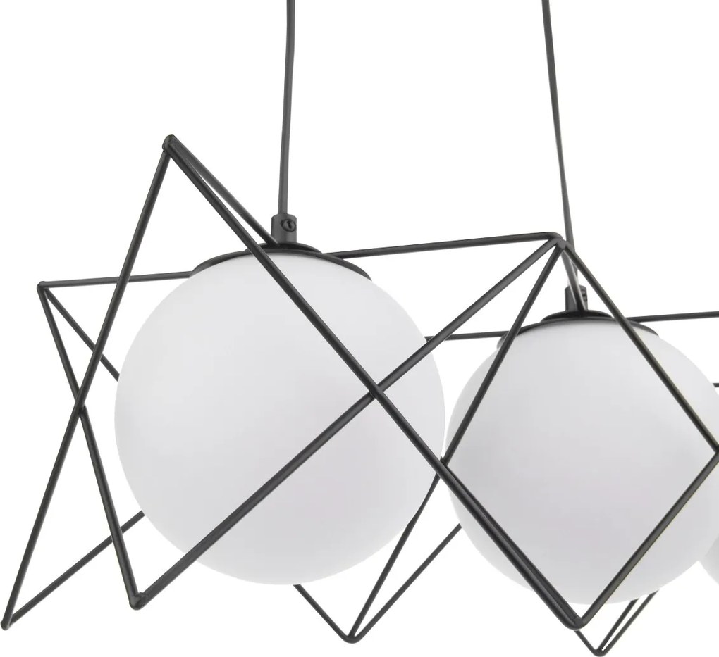 Dar Lighting modern függeszték dreyson fehér matt fekete dardre0322