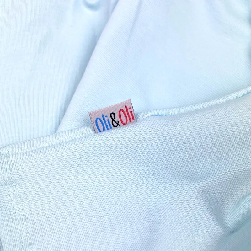 Gyerekszoknya Oli&Oli - Halványkék színű Méret: 104