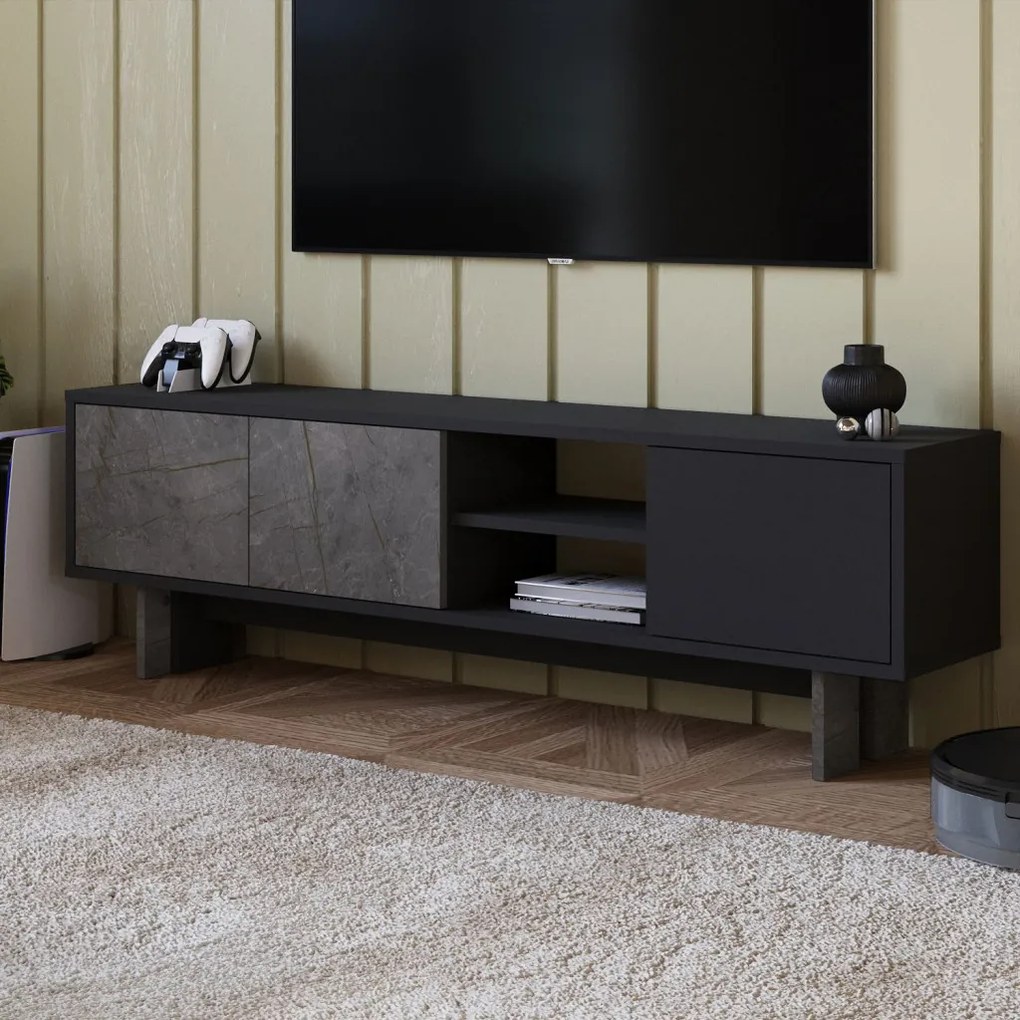 Ravello - Marble, Anthracite