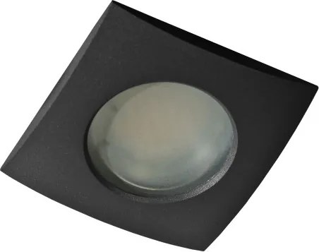 Beépíthető Fürdőszobai Lámpa Fekete Ezio AZZARDO-0812