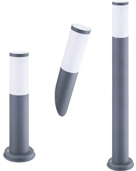Kültéri lámpa OSLO 1xE27/10W/230V 45 cm IP44 antracit