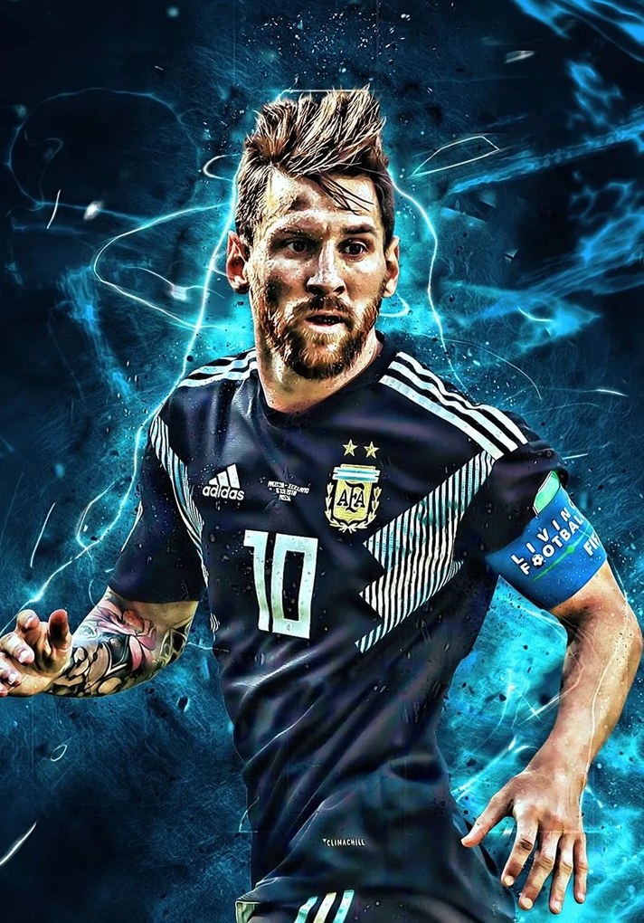Poszter, Leo, Lionel Messi, Argentína