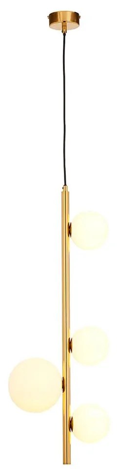 Jupiter 1921 - Csillár zsinóron TAIDA 4xG9/40W/230V sárgaréz