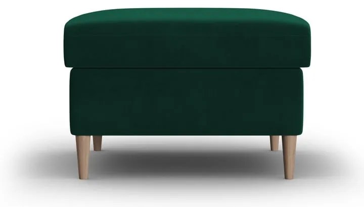 Zöld bársony lábtartó Kyoto – Cosmopolitan Design