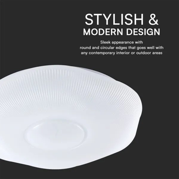 LED Dimmelhető mennyezeti lámpa LED/60W/230V 3000-6500K 50 cm fehér + távirányító