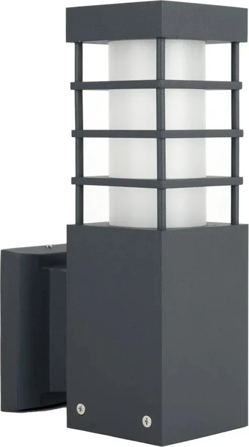 Kültéri kerti fali lámpa sötétszürke modern 25cm IP54 Su-ma