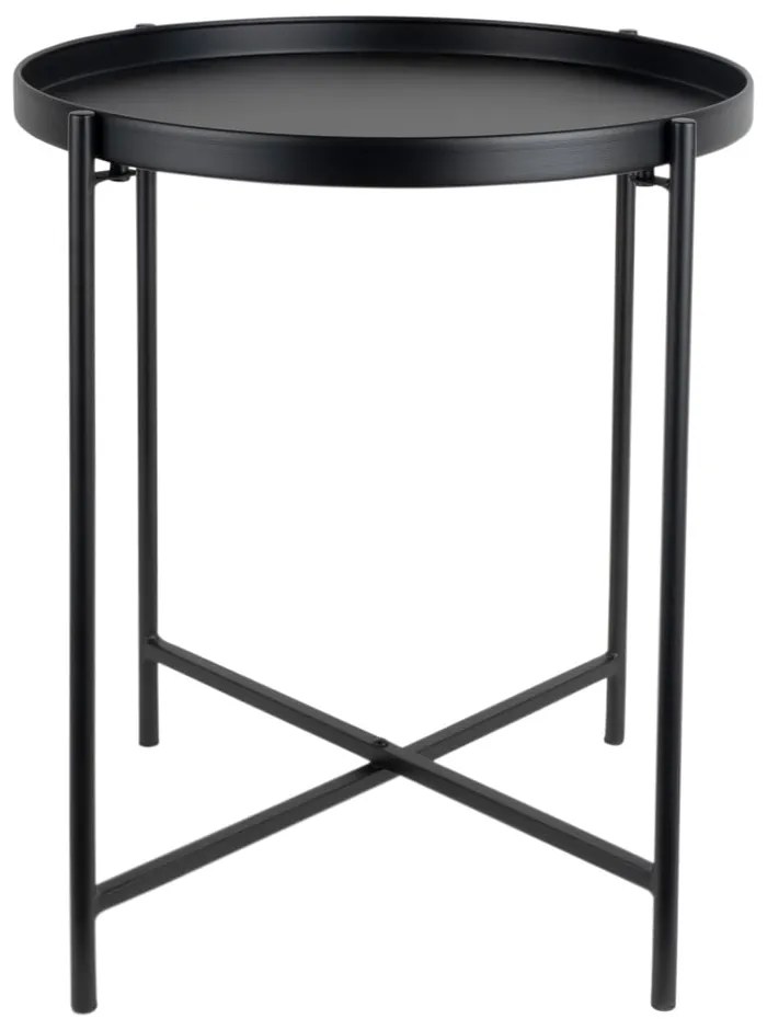 Fém kerek tárolóasztal ø 40 cm Meseta – Leitmotiv