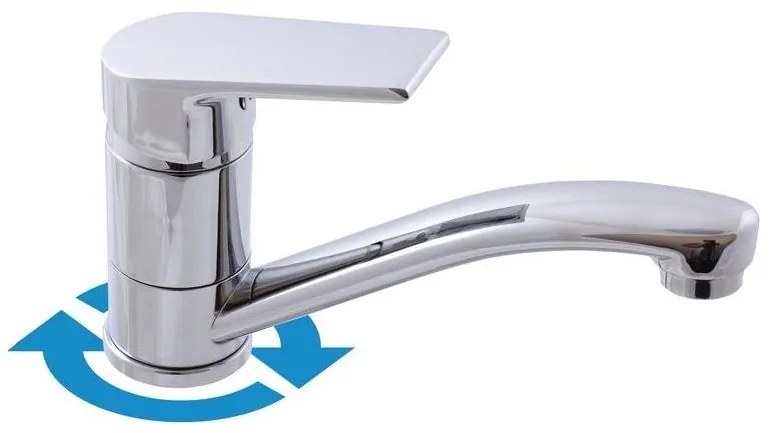 RAV Slezák CO115.0 - Mosdócsaptelep COLORADO, 11 cm, fényes króm