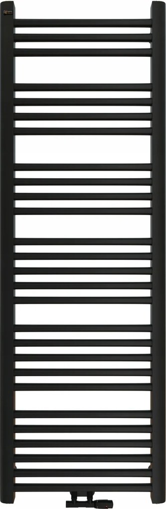 Fürdőszobai Radiátor Létra Fekete 50 MM Hugo 130/50 Lengyel Gyártó