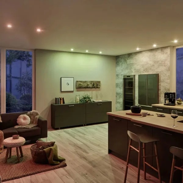 Paulmann 93940 -KÉSZLET 3x LED RGBW/2W IP23 Dimmelhető fürdőszobai beépíthető lámpa 230V