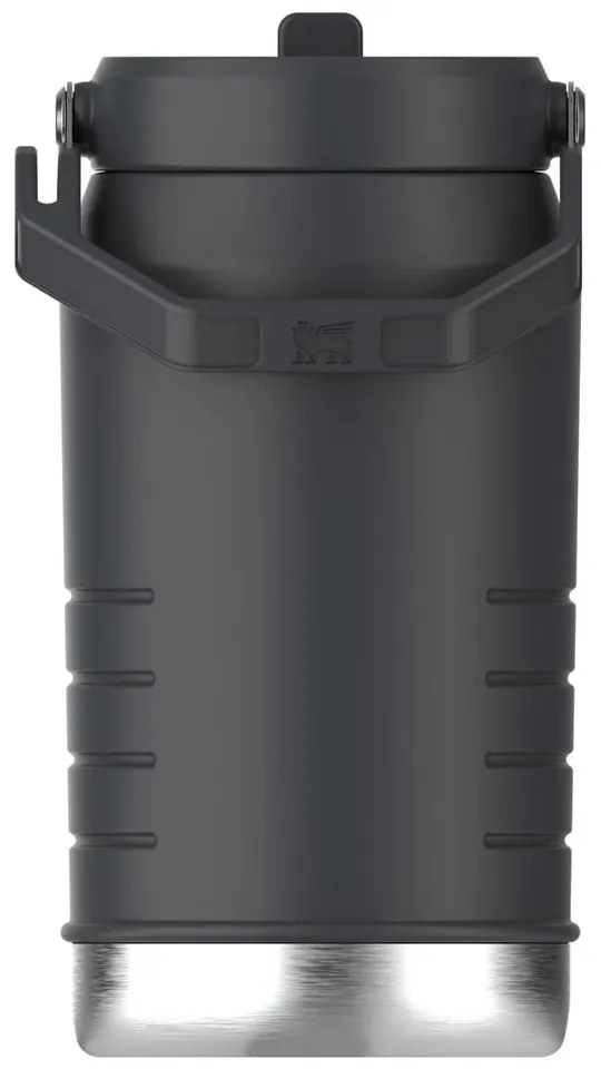 Fekete rozsdamentes acél termosz 1,9 l IceFlow™ Flip Straw 2.0 Black – Stanley