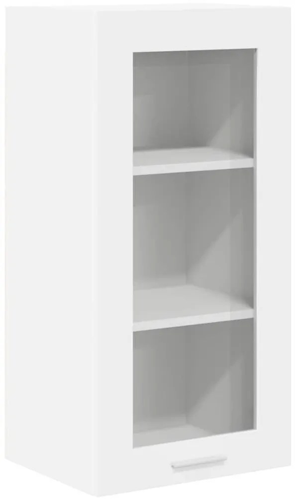 Függő szekrény ajtóval Riga 2 pcs Fehér 40 x 31 x 80 cm Faanyag