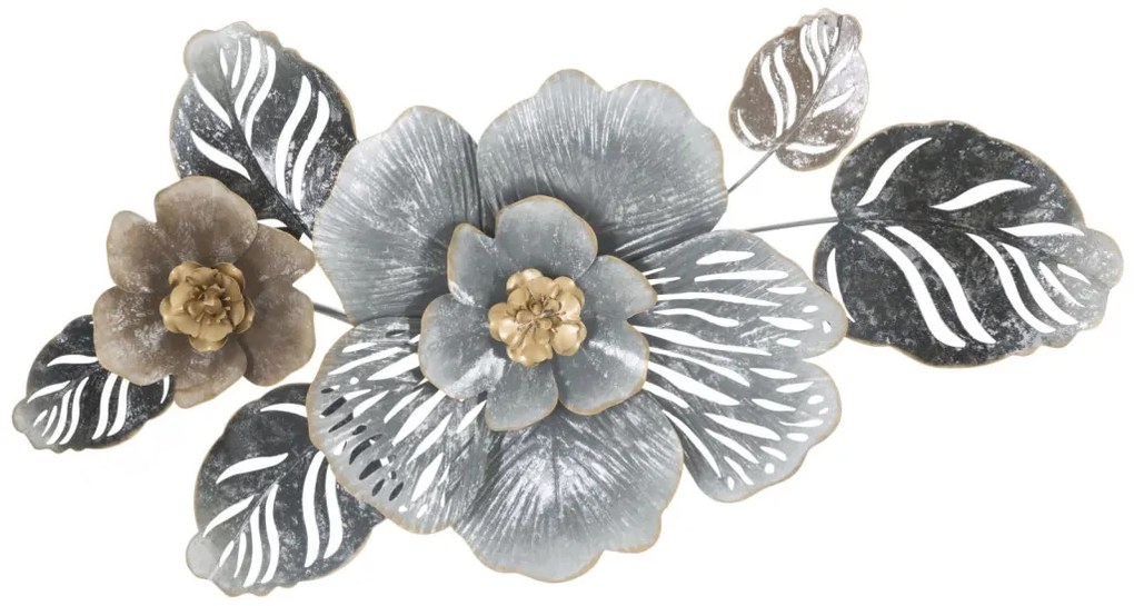 Vas falpanel szürke -b- 84x9,5x48cm