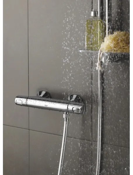 GROHE 34229002 - PRECISION TREND DN 15 termosztátos zuhanycsaptelep króm kivitel