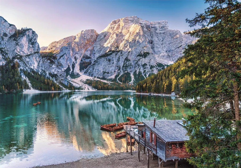 Olaszország Lake Braies 1000 db-os puzzle Clementoni