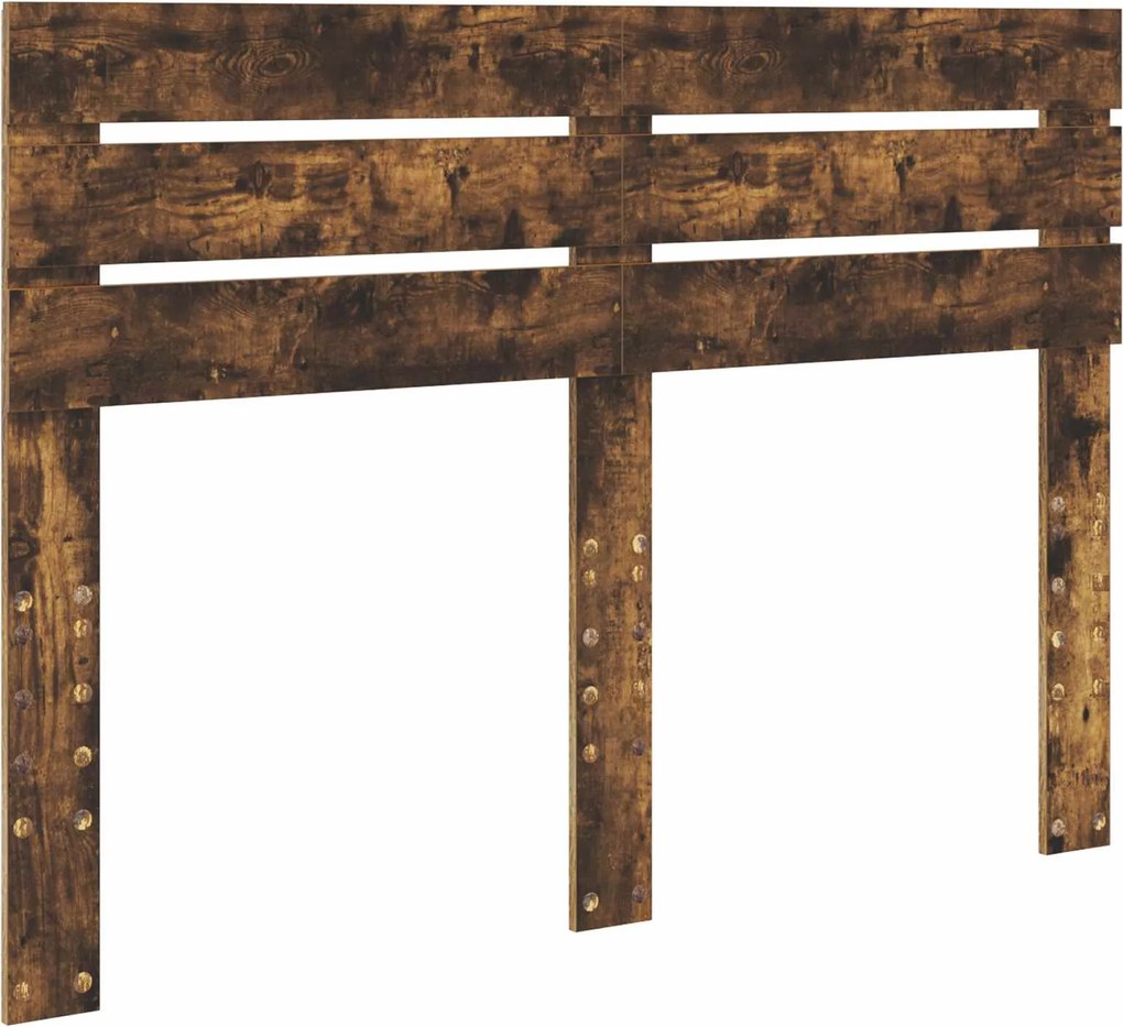 vidaXL Fejtámla Füstölt tölgy 140 cm Faanyag