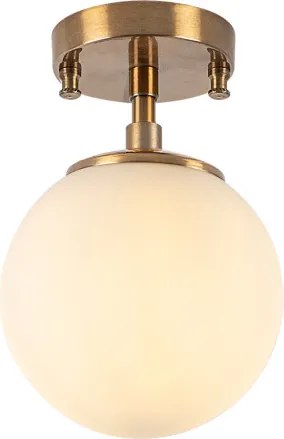 Atmaca 10220 vintage fém-üveg függőlámpa, Ø15 cm