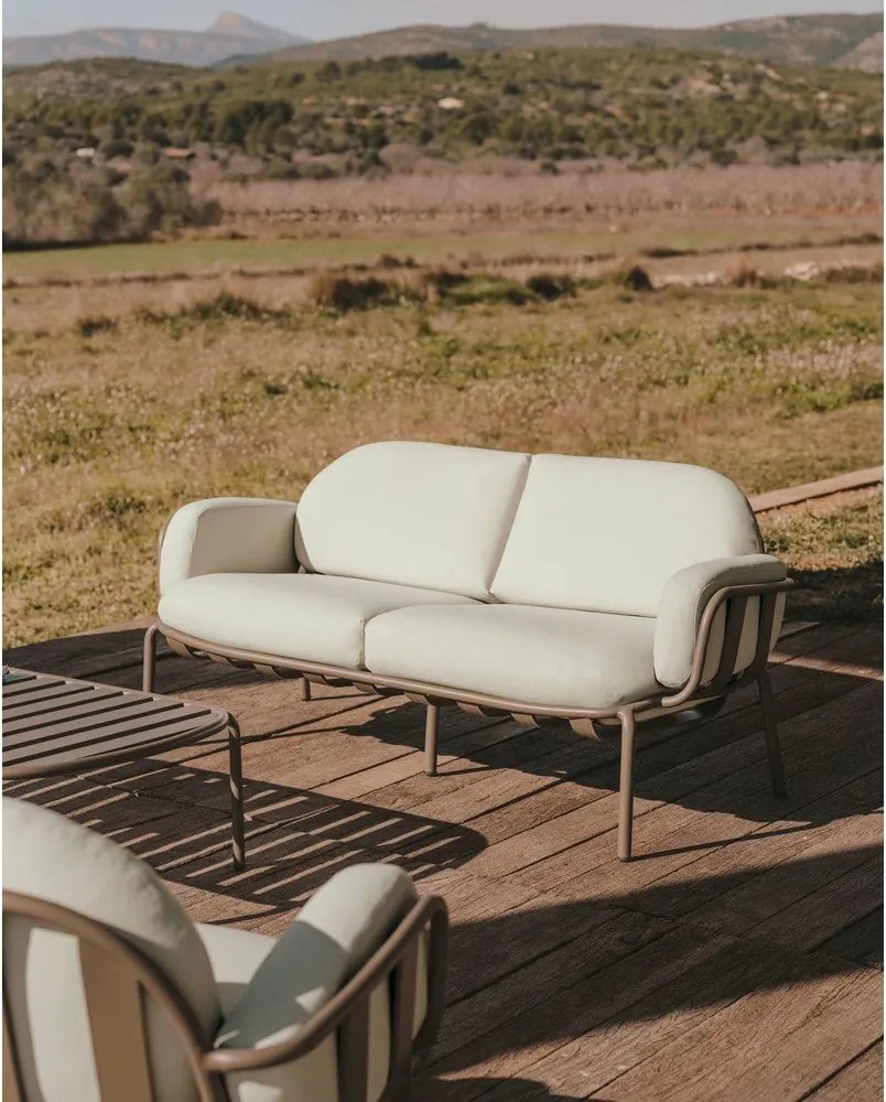 Világosszürke kerti kanapé Joncols – Kave Home