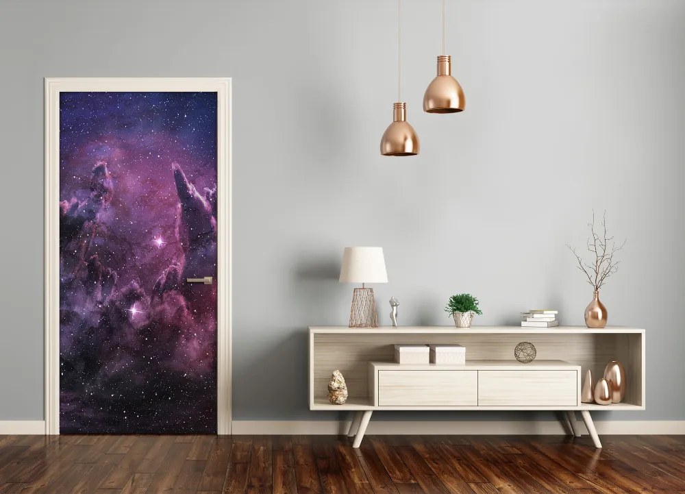 Ajtóposzter öntapadós Ködfolt 75x205 cm