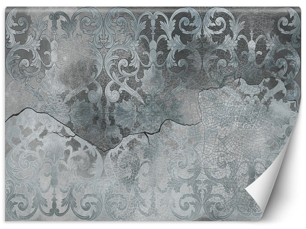 Gario Fotótapéta Ezüst vintage díszek Anyag: Vlies, Méret: 400 x 280 cm