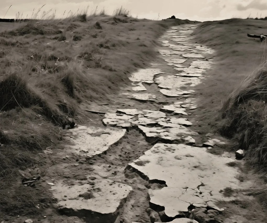 Poszter 60x50cm Memóriaút a dűnék között