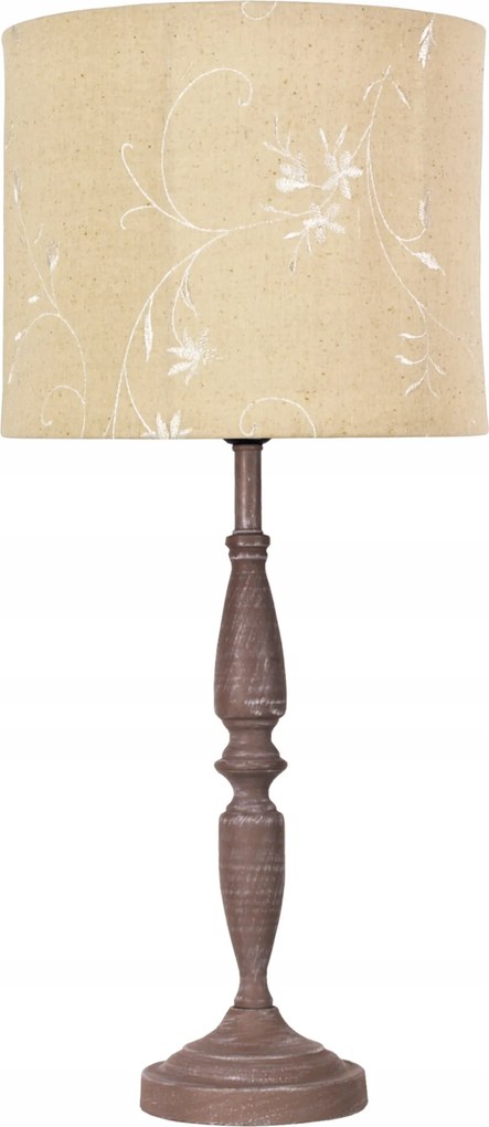 Asztali lámpa Candellux Safari bézs 60 W