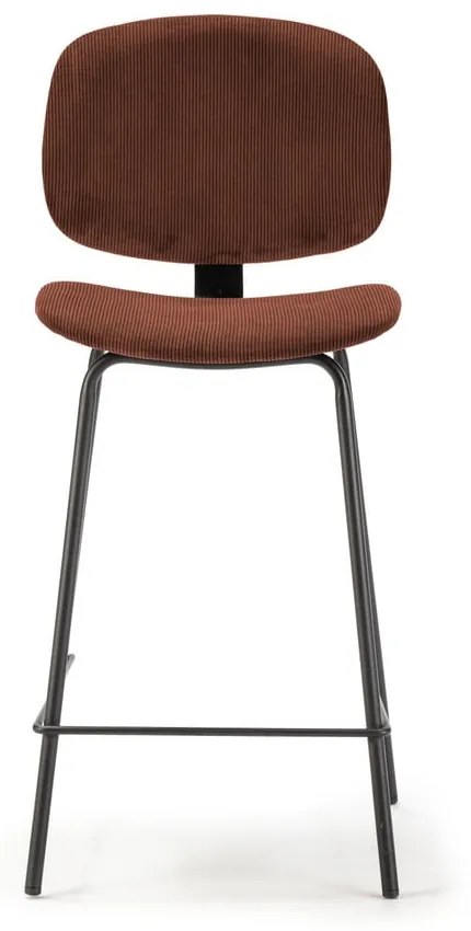 Borvörös bárszék szett 2 db-os (ülésmagasság 64 cm) Arus – Marckeric