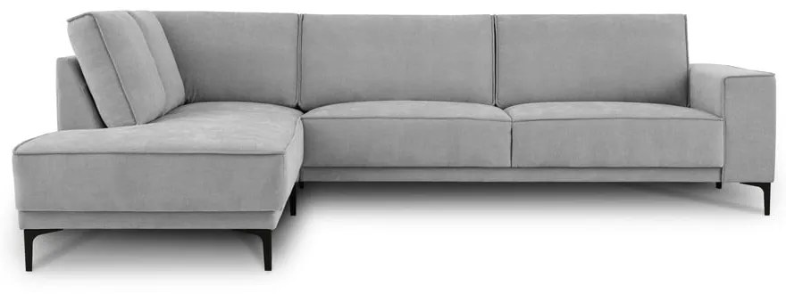 Szürke sarokkanapé (bal oldali-L alakú) Copenhagen – Scandic
