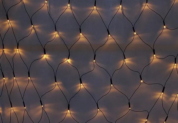 NEXOS diLED fényháló 100x LED meleg fehér trafó nélkül