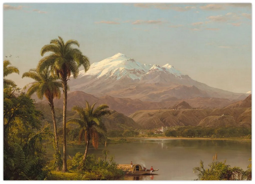 Kép - Frederic Edwin Church, Tamaca Palms, reprodukciók (70x50 cm)