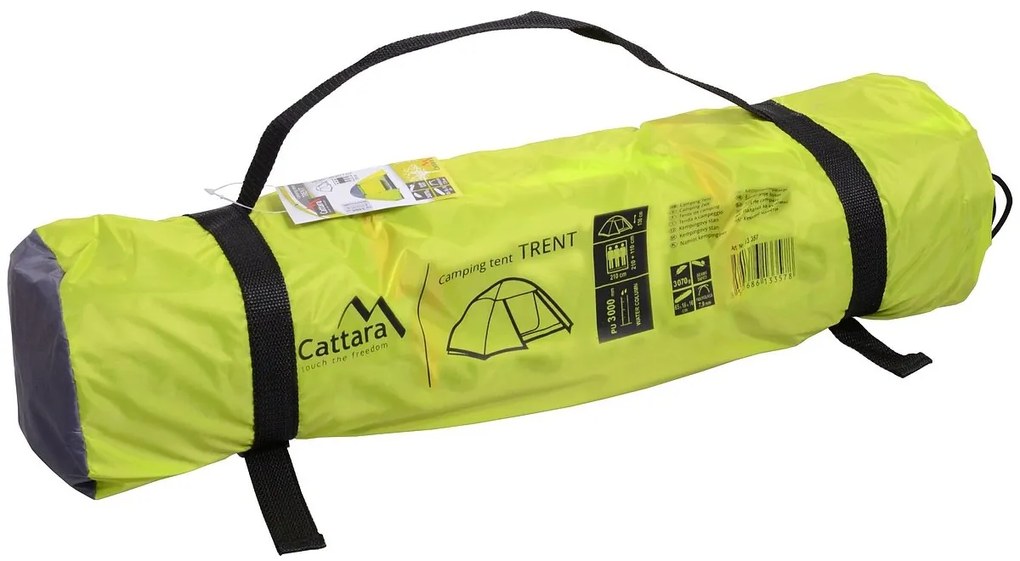 Cattara TRENT sátor kétréteges 3 személyes 210 x 110 x 210 cm