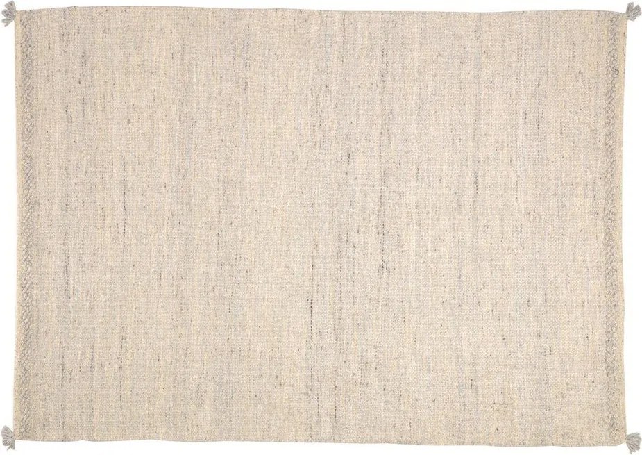 Krémszínű gyapjúkeverék szőnyeg 160x230 cm Carime – Kave Home