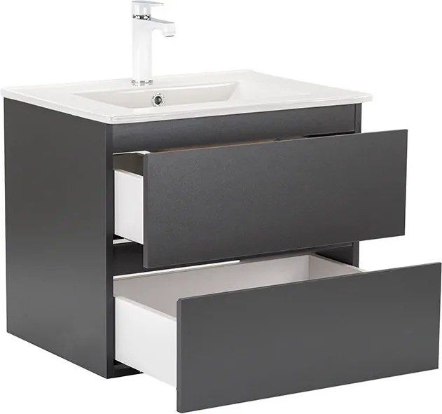 Vario Forte 60 alsó szekrény mosdóval antracit-antracit