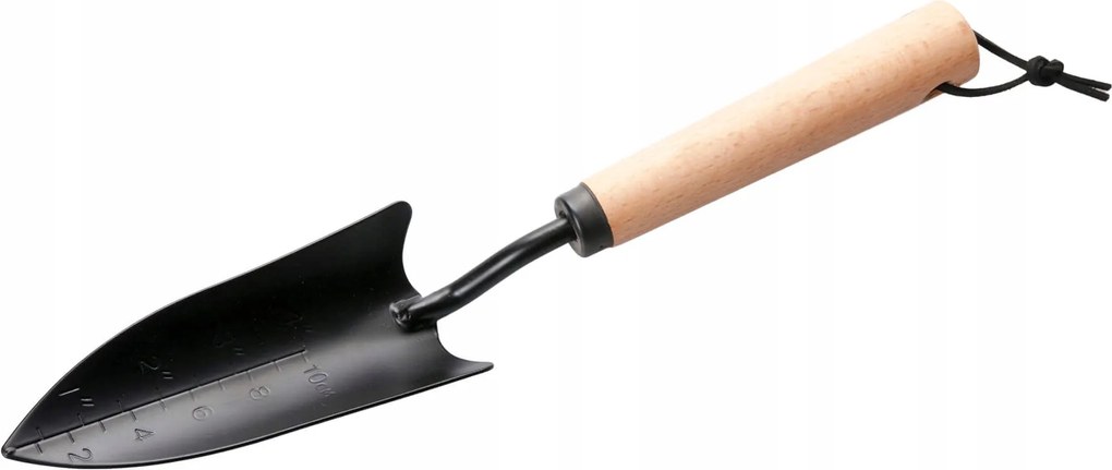 Keskeny lapát fa nyélen Ültetés Átültetés Talajlazítás