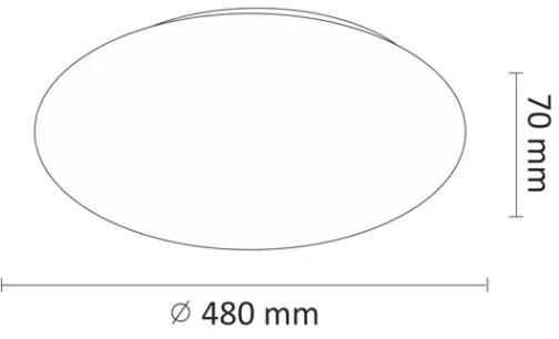LED Mennyezeti lámpa LED/45W/230V 3000K/4000K/6400K