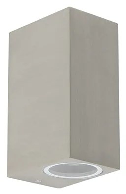 Modern fali lámpa alumínium 2-lámpás IP44 - Baleno