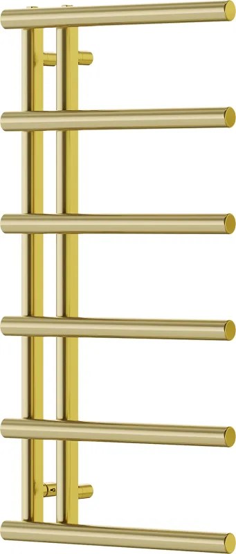 Mexen Jukon díszes fürdőszobai radiátor 988 x 500 mm, 246 W, arany - W116-0988-500-00-50