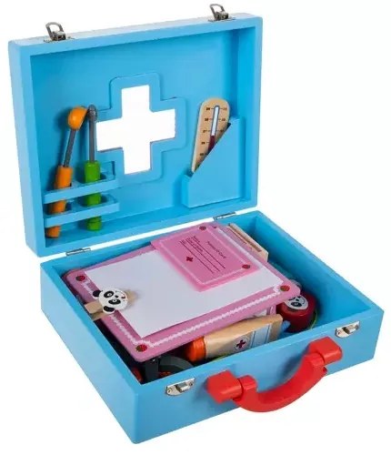 Kis Doktor Készlet - Fa Kruzzel 19869