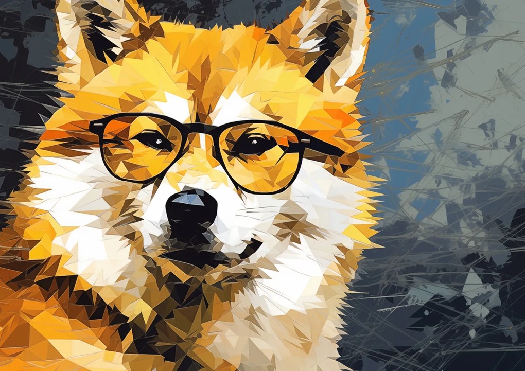 Poszter 29,7x21cm Intellektuális Kutya